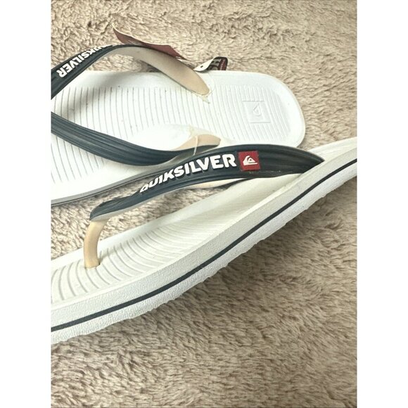 Quiksilver Haleiwa Men's Flip Flops WHN Sandal Size 8 - Picture 9 of 16